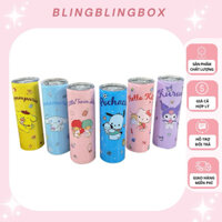 Bình giữ nhiệt Sanrio - Bình giữ nhiệt 600ml inox không gỉ họa tiết Kuromi, Melody, Cinnamoroll, Hello Kitty, Doremon
