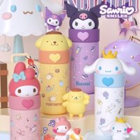 BÌNH GIỮ NHIỆT SANRIO CINAMOROL KURUMI MELODY BÌNH KHÔNG GỈ BÌNH NÓNG LẠNH DỄ THƯƠNG