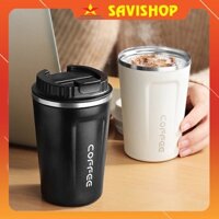 Bình giữ nhiệt ⭕SAVISHOP⭕ Cốc cách nhiệt - ly giữ nhiệt cafe chất liệu inox cao cấp 500ml