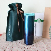 Bình Giữ Nhiệt Starbucks Hồng Xanh Tặng Cọ Bình B247