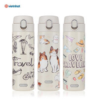 Bình giữ nhiệt Sunny 460ml hokori 0124 việt nhật giữ nhiệt tốt hàng việt nam ,bình nước giữ nhiệt   Gia Dụng Xuka