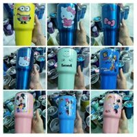 Bình giữ nhiệt Thái Lan 900ml combo đầy đủ túi +ống hút