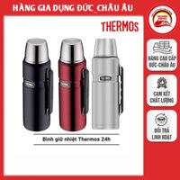Bình giữ nhiệt THERMOS 1.2L, giữ nóng lạnh 24h, thép không gỉ 18/10 - Nhập Đức