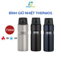 Bình giữ nhiệt Thermos Stainless King 24-Ounce Drink Bottle, Midnight Blue 710ml