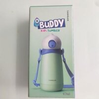 Bình Giữ Nhiệt Trẻ Em LocknLock LHC4238 Có Ống Hút Kèm Cọ Rửa Ống Hút- Nhiều Màu Sắc - 340ml - Màu Xanh