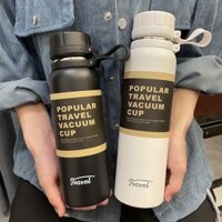 Bình giữ nhiệt Tumbler Nóng lạnh 1 lít Bình nước bằng thép không gỉ chân không Fanta day