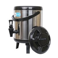 Bình giữ nhiệt ủ trà, bình nước nóng lạnh có vòi, bình đựng nước chuyên dụng pha trà loại 10L
