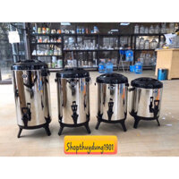 Bình giữ nhiệt ủ trà sữa 3 lớp giữ nhiệt nóng lạnh inox 304 đủ dung tích 6L 8L 10L 12L. Bình ủ trà chuyên dụng