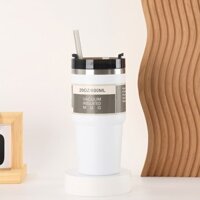 Bình giữ nhiệt Vaccun 600ml, ly giữ nhiệt nắp kín inox 304 thiết kế sang trọng Pinchana