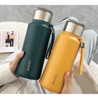 Bình giữ nhiệt ZX INOX cao cấp 1500ml - bình nước có dây treo 1200ml