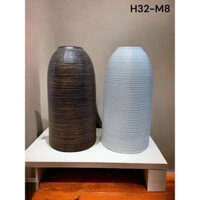 Bình gốm cắm hoa Bát Tràng cắm Đào,Mận ,Tuyết mai