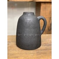 Bình gốm chăm ninh thuận gốm bàu trúc bình gốm wabi sabi, rustic 09