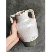 Bình Gốm Giả Cổ Sang Trọng - Lọ Hoa Gốm Phong Cách Vintage