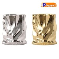 Bình gốm không đều Đồ trang trí chống trượt Đồ trang trí cắm hoa để trang trí bàn tiệc Phòng khách Phòng ngủ Văn phòng