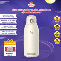 Bình hâm nước pha sữa di động Mini Smart 7 FATZBABY FB3813KB lõi SUS316 dung tích 500ml hâm nóng từ 35 - 72 độ