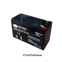 bình HAMES HM8-12 12V-8Ah dùng cho UPS, lưu điện, bình thuốc sâu, xe điện trẻ em