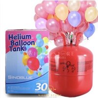 Bình helium 50 trái - bình