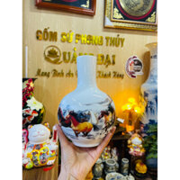 bình hoa bát mã sứ Giang Tây