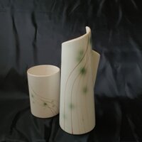 Bình hoa đôi gốm UMA