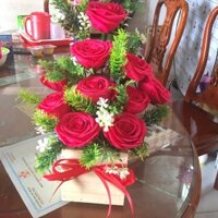 Bình hoa giấy handmade 100% từ giấy