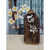 Bình hoa gỗ lũa độc đáo