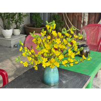 bình Hoa Mai kẽm nhung