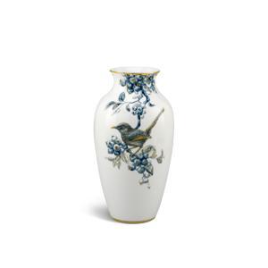 Bình hoa Minh Long Chim Chích Chòe và Quả Quất 27cm