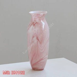 Bình hoa Minh Long hỏa biến 27cm – Vân Ngọc