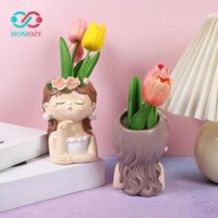 Bình hoa nhựa Sắp xếp hoa trang trí cho kệ phòng khách Mantel