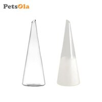 Bình hoa PETSOLA Bình thủy tinh Hoa khô hiện đại Sắp xếp Bình thủy tinh trong suốt cho phòng ngủ gia đình Phụ kiện trang trí phòng ăn