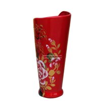 Bình hoa sứ đẹp sơn mài gốm sứ Bát Tràng