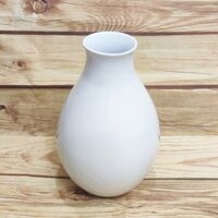 bình hoa sứ Minh Long loại lớn - bình hoa sứ trắng minh long