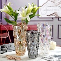 Bình hoa thủy tinh cao cấp, lọ cắm hoa lớn trang trí tết | Maydecor