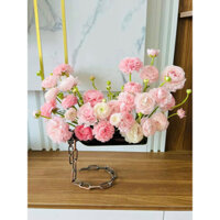 🎁Bình Hoa🎁 Thuỷ Tinh Chai Bay,Kèm Dây Xích Lọ Cắm Hoa Bầy Deco Độc Đáo Sang Trọng