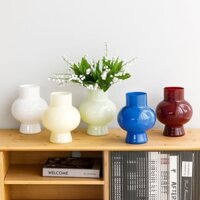 Bình hoa thủy tinh decor nhẹ nhàng