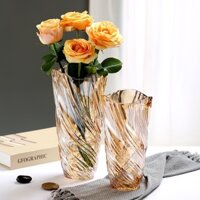 Bình hoa thuỷ tinh Pha Lê cao cấp Trang Trí ngày tết hiện đại