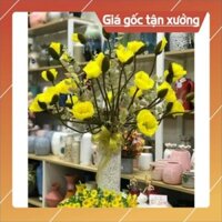 Bình hoa thủy tinh trụ tròn D12xH20, Lọ cắm hoa hình trụ trang tri*Bao Bể Vỡ*