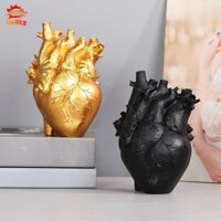 Bình Hoa Trang Trí Hình Trái Tim Con Người Nhựa Độc Đáo Tượng Trang Trí Điêu Khắc Cho Halloween Valentine Để Bàn Phòng Khách Nhà