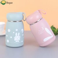 Bình hút chân không BAGUO Phim hoạt hình 350ML 304 Thép không gỉ chống rò rỉ Traval Cốc cà phê cách nhiệt