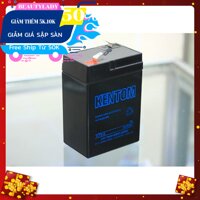 Bình khô, Ắc quy khô 6V 4.5-5Ah KenTom Cho Đèn Sạc Quạt Sạc KenTom