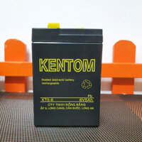 Bình khô - Bình Ắc quy khô KenTom 6V 4.5-5Ah Cho Đèn Sạc Quạt Sạc