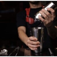 Bình Lắc 2 Mảnh - Shaker Boston Hai Mảnh Inox 304