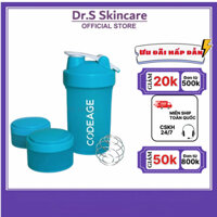 Bình Lắc Codeage, Bình Nước Tiện Dụng Codeage 3 Ngăn Đựng Bột Và Thuốc 500ml