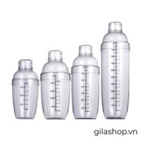 Bình lắc pha chế nhựa Cocktail Shaker