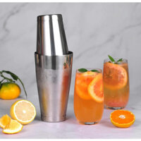 Bình Lắc Shaker 2 Mảnh, Bình Pha Chế BOSTON Shaker 2 mảnh Inox