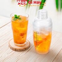 Bình lắc Shaker nhựa 700ML - loại nhựa đặc tốt hơn bình mỏng giá rẻ