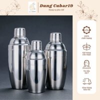 Bình lắc Shaker pha chế Cocktail chất liệu Inox cao cấp dung tích 350ml - 550ml - 750ml