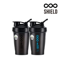 Bình lắc tập gym SHIELD Blender Bottle 600ml