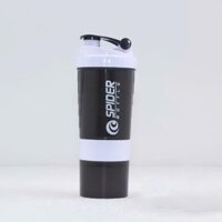 Bình Lắc Whey Bình Nước Thể Thao Tập Gym Shaker Đựng Protein 3 Ngăn Tiện Dụng 500 ML - B14