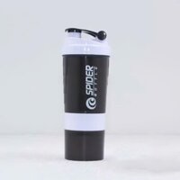 Bình Lắc Whey Bình Nước Thể Thao Tập Gym Shaker Đựng Protein 3 Ngăn Tiện Dụng 500 ML - B14